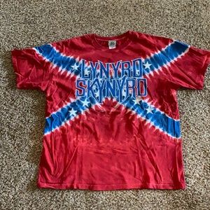 Vintage Lynard Skynard Liquid Blue shirt